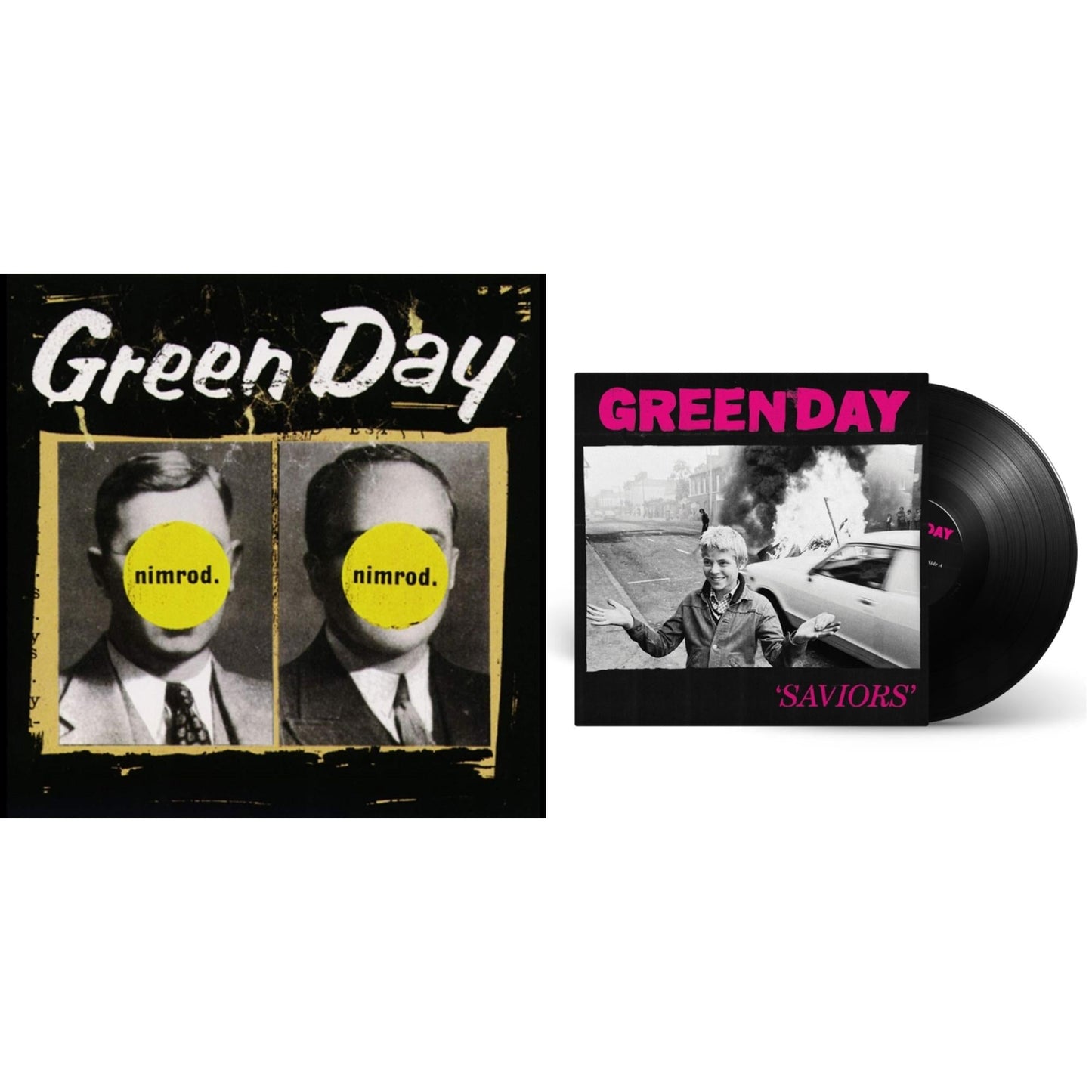 Green Day - Saviors & Nimrod - LP Vinyl Bundle