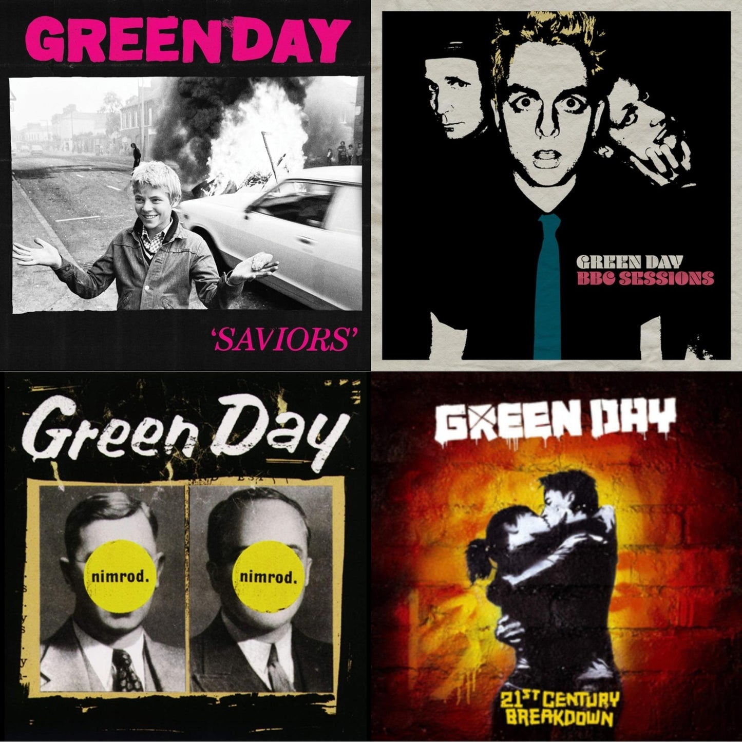 Saviors (180G/Deluxe LP Vinyl) & Bbc Sessions (X) (2LP) & Nimrod & 21St Century Breakdown