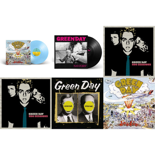 Dookie (X) (Baby Blue LP Vinyl) & Saviors & Bbc Sessions (X) (2LP/Milky Clear Vinyl) (I) & Bbc Sessions (X) (2LP) & Nimrod & Dookie (Picture Disc)