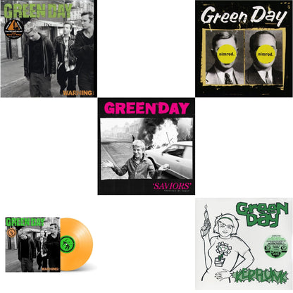Warning & Warning (25Th Anniversary Deluxe Edition/Neon Orange LP Vinyl) & Saviors (Edition De Luxe/2LP/Hot Pink W/ White Splatter Vinyl) & Nimrod & Kerplunk (120G/7Inch Single)