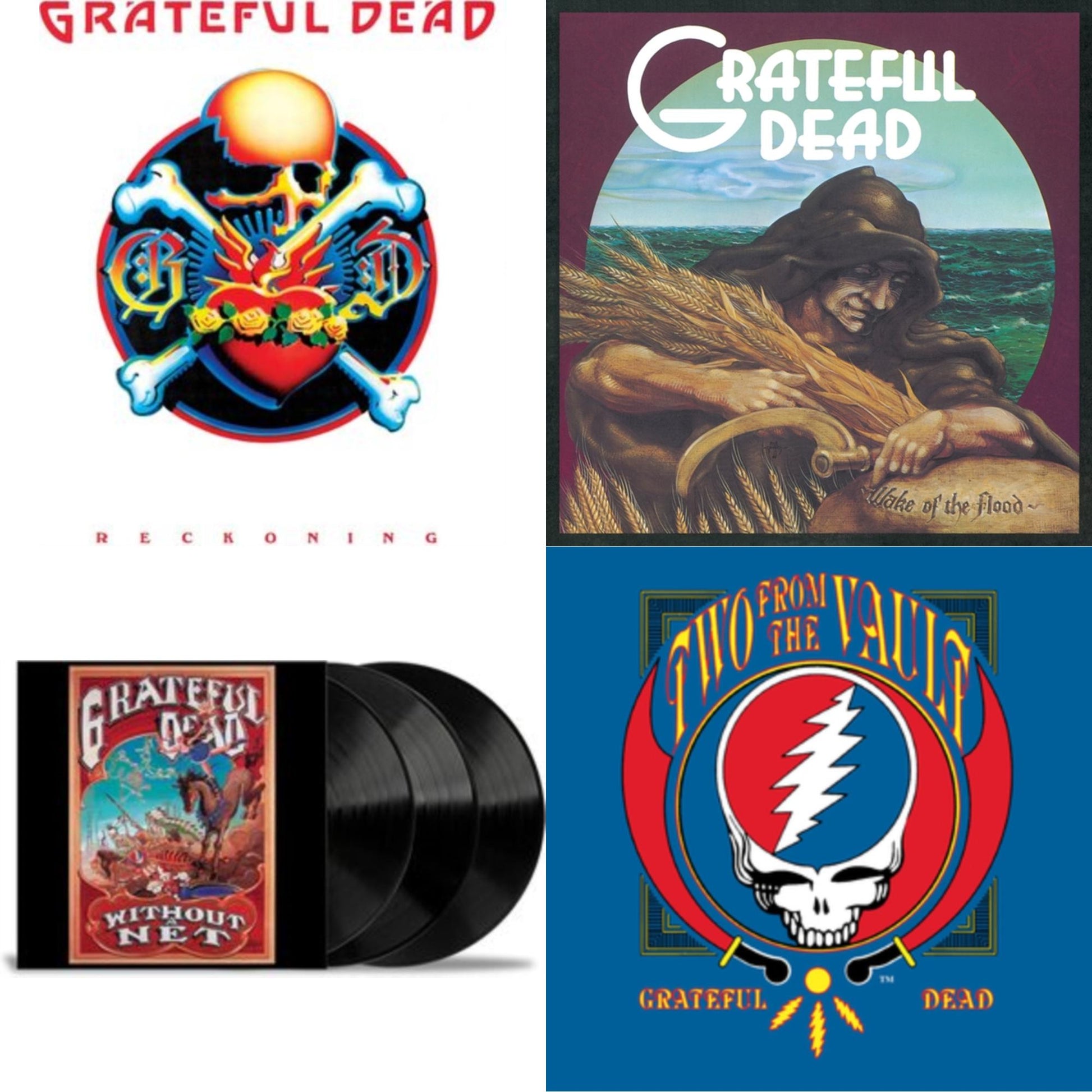 This is a 4 LP Vinyl SKU bundle.
1.This LP Vinyl is brand new.Format: LP VinylThis item's title is: Reckoning (2LP)Artist: Grateful DeadBarcode: 603497827558Release Date: 7/5/2024
2.This LP Vinyl is brand new.