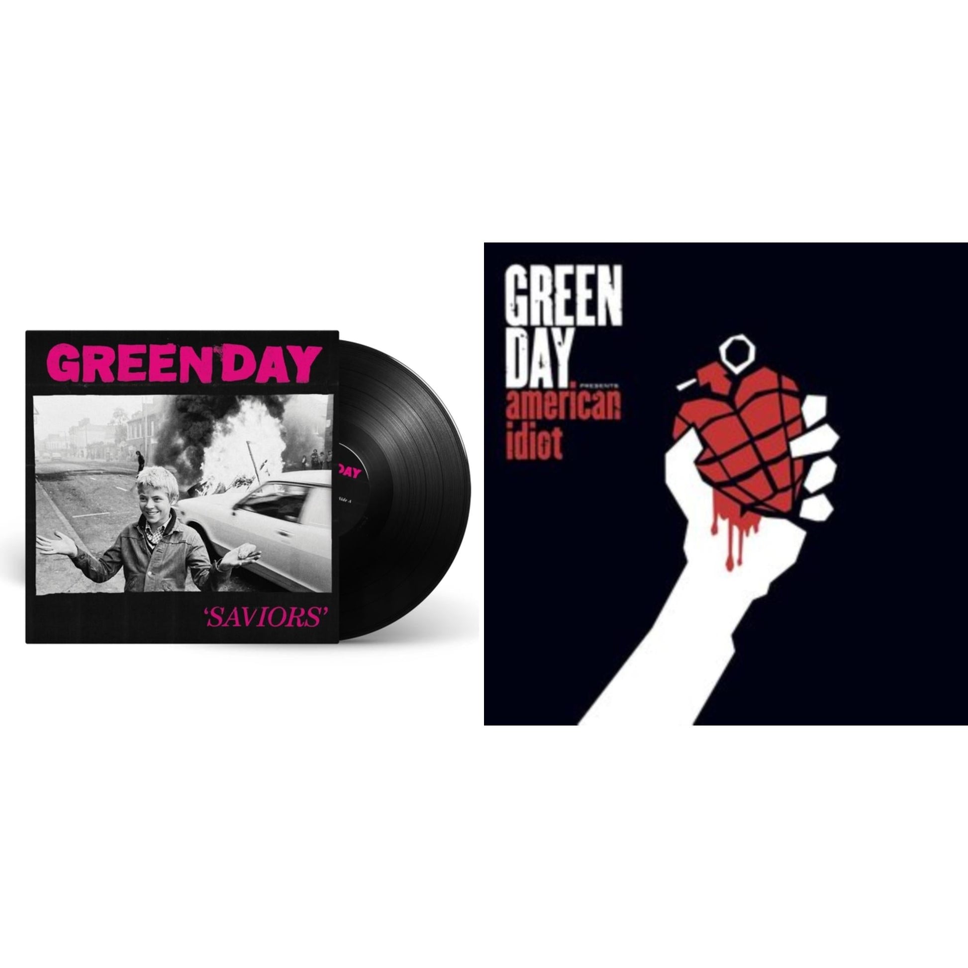 This is a 2 LP Vinyl SKU bundle.
1.This LP Vinyl is brand new.Format: LP VinylThis item's title is: SaviorsArtist: Green DayBarcode: 093624870692Release Date: 1/19/2024
2.This LP Vinyl is brand new.