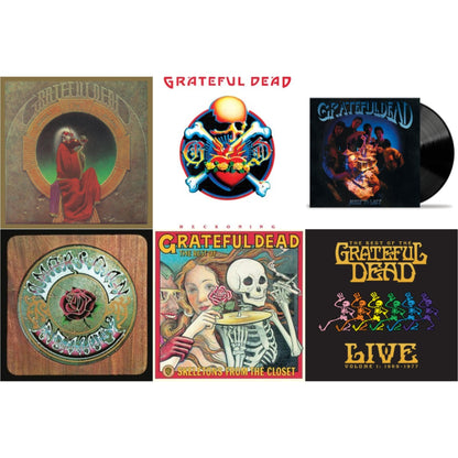 Blues For Allah (50Th Anniversary) & Reckoning (2LP) & Built To Last & American Beauty & Skeletons From The Closet: The Best Of Grateful Dead & Best Of The Grateful Dead