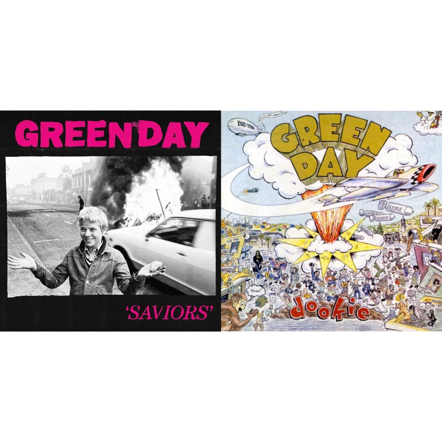 Saviors (180G/Deluxe LP Vinyl) & Dookie (Picture Disc)