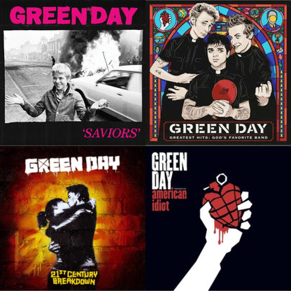 Saviors (180G/Deluxe LP Vinyl) & Greatest Hits: God's Favorite Band (X) & 21St Century Breakdown & American Idiot (W/Poster)
