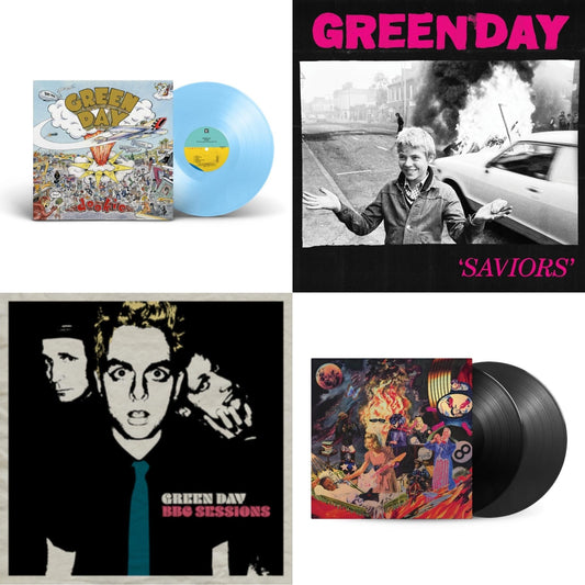 Dookie (X) (Baby Blue LP Vinyl) & Saviors (180G/Deluxe LP Vinyl) & Bbc Sessions (X) (2LP/Milky Clear Vinyl) (I) & Insomniac (25Th Anniversary/2LP)