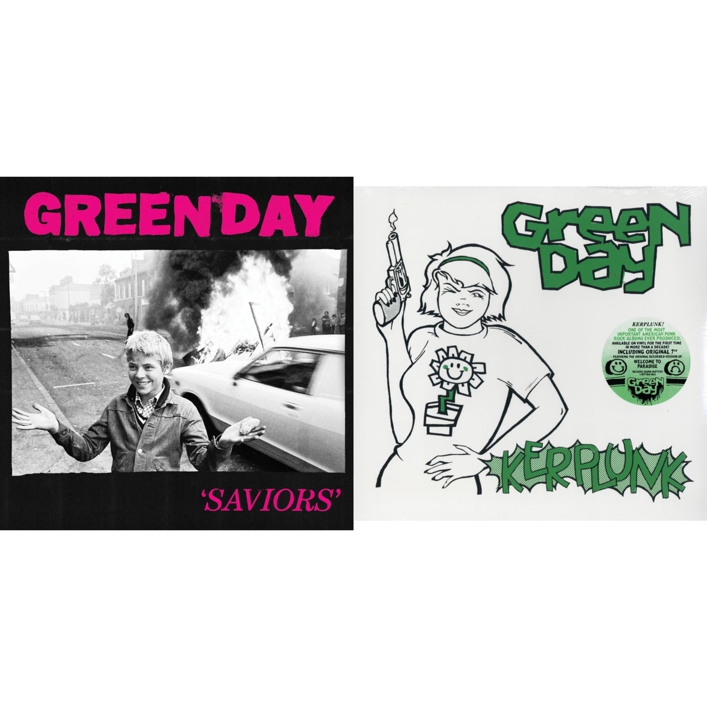 Saviors (180G/Deluxe LP Vinyl) & Kerplunk (120G/7Inch Single)