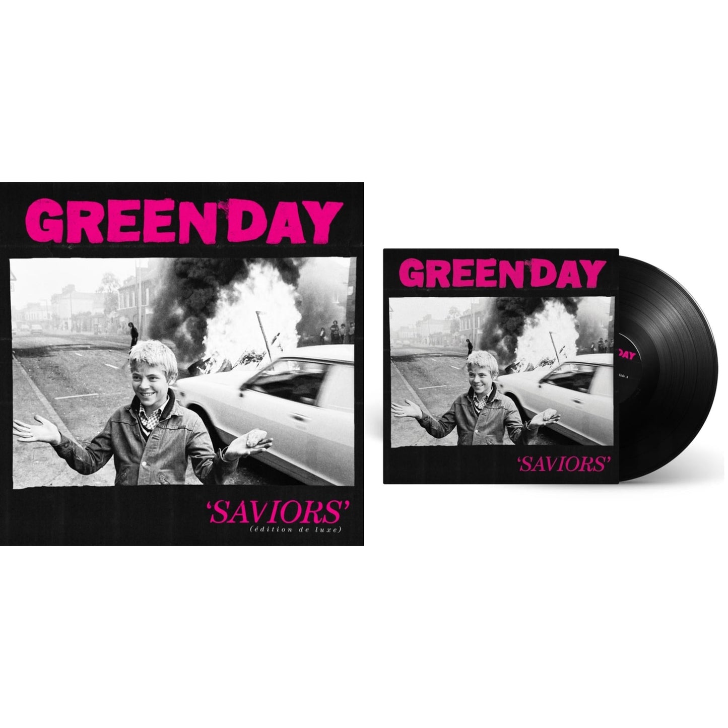 Saviors (Edition De Luxe/2LP/Hot Pink W/ White Splatter Vinyl) & Saviors