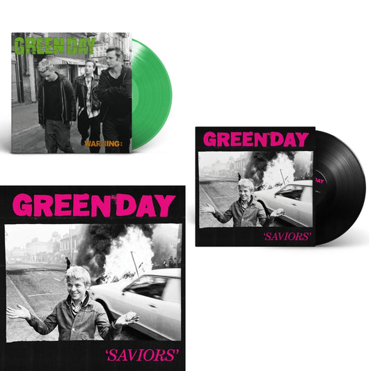 Warning (Fluorescent Green LP Vinyl) & Saviors (180G/Deluxe LP Vinyl) & Saviors