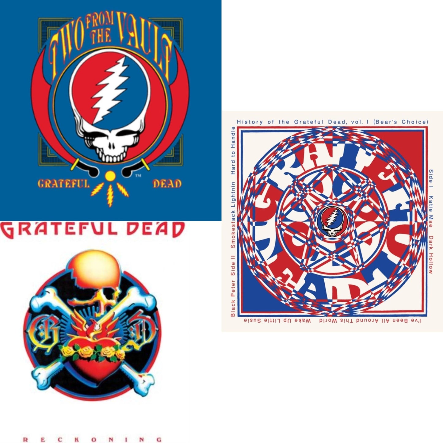 This is a 3 LP Vinyl SKU bundle.
1.This LP Vinyl is brand new.Format: LP VinylThis item's title is: Two From The VaultArtist: Grateful DeadLabel: FUTURE DAYS RECORDINBarcode: 826853060813Release Date: 4/7/2023
2.This LP Vinyl is brand new.