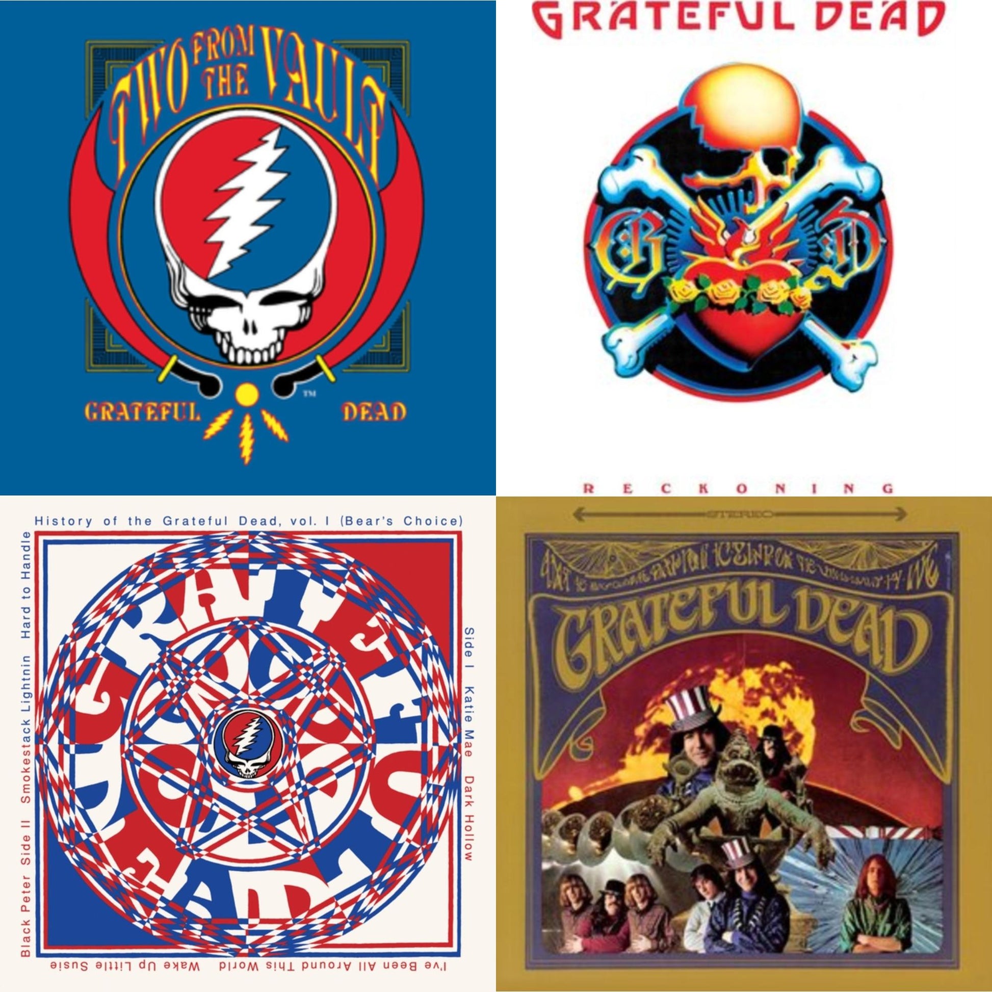 This is a 4 LP Vinyl SKU bundle.
1.This LP Vinyl is brand new.Format: LP VinylThis item's title is: Two From The VaultArtist: Grateful DeadLabel: FUTURE DAYS RECORDINBarcode: 826853060813Release Date: 4/7/2023
2.This LP Vinyl is brand new.