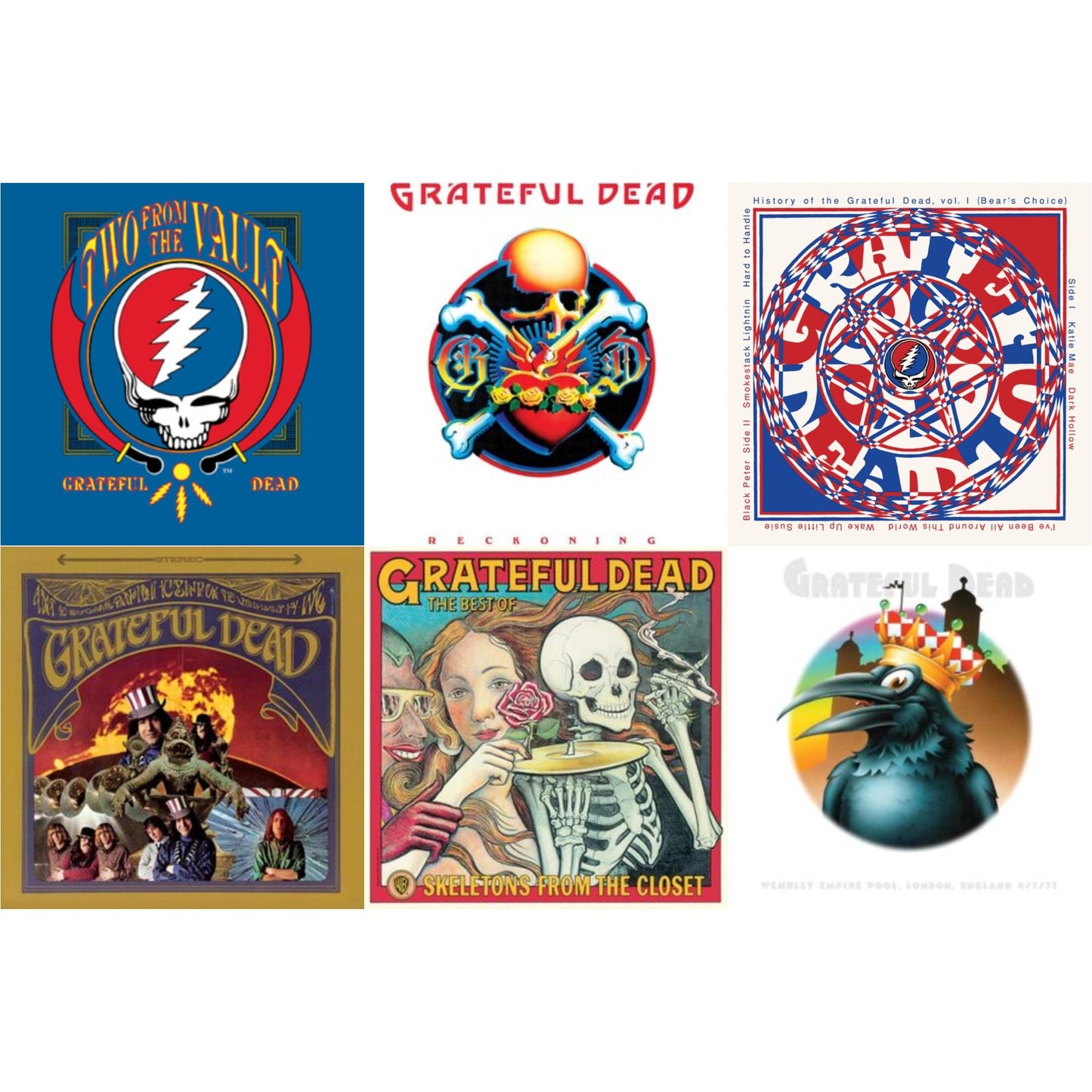 This is a 6 LP Vinyl SKU bundle.
1.This LP Vinyl is brand new.Format: LP VinylThis item's title is: Reckoning (2LP)Artist: Grateful DeadBarcode: 603497827558Release Date: 7/5/2024
2.This LP Vinyl is brand new.