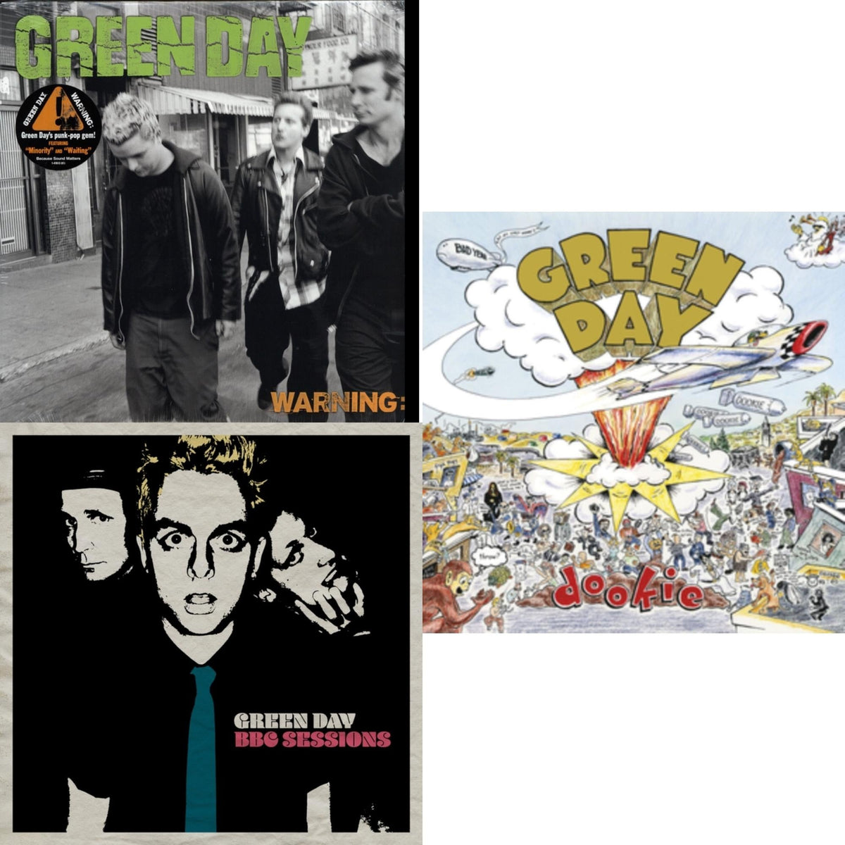 Warning & Bbc Sessions (X) (2LP) & Dookie