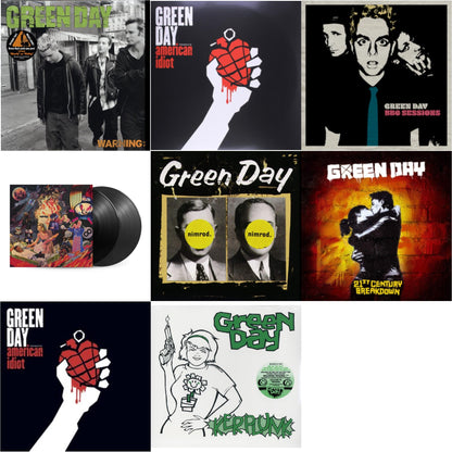 Warning & American Idiot & Bbc Sessions (X) (2LP/Milky Clear Vinyl) (I) & Insomniac (25Th Anniversary/2LP) & Nimrod & 21St Century Breakdown & American Idiot (W/Poster) & Kerplunk (120G/7Inch Single)