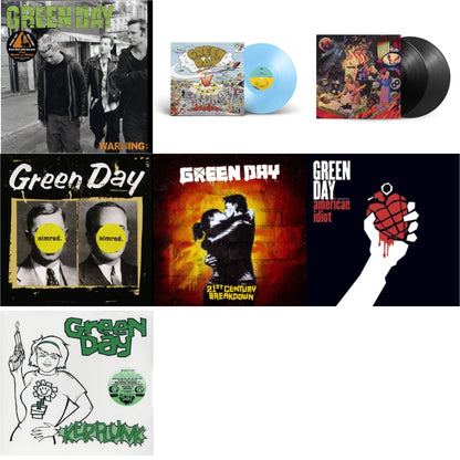 Warning & Dookie (X) (Baby Blue LP Vinyl) & Insomniac (25Th Anniversary/2LP) & Nimrod & 21St Century Breakdown & American Idiot (W/Poster) & Kerplunk (120G/7Inch Single)