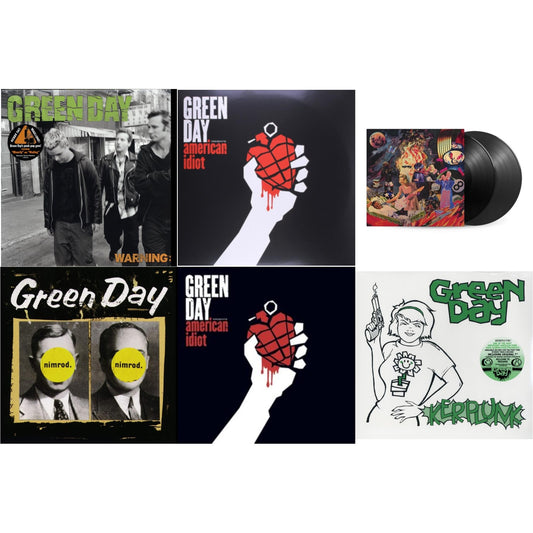 Warning & American Idiot & Insomniac (25Th Anniversary/2LP) & Nimrod & American Idiot (W/Poster) & Kerplunk (120G/7Inch Single)