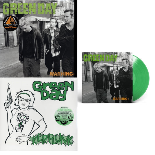 Warning & Warning (Fluorescent Green LP Vinyl) & Kerplunk (120G/7Inch Single)