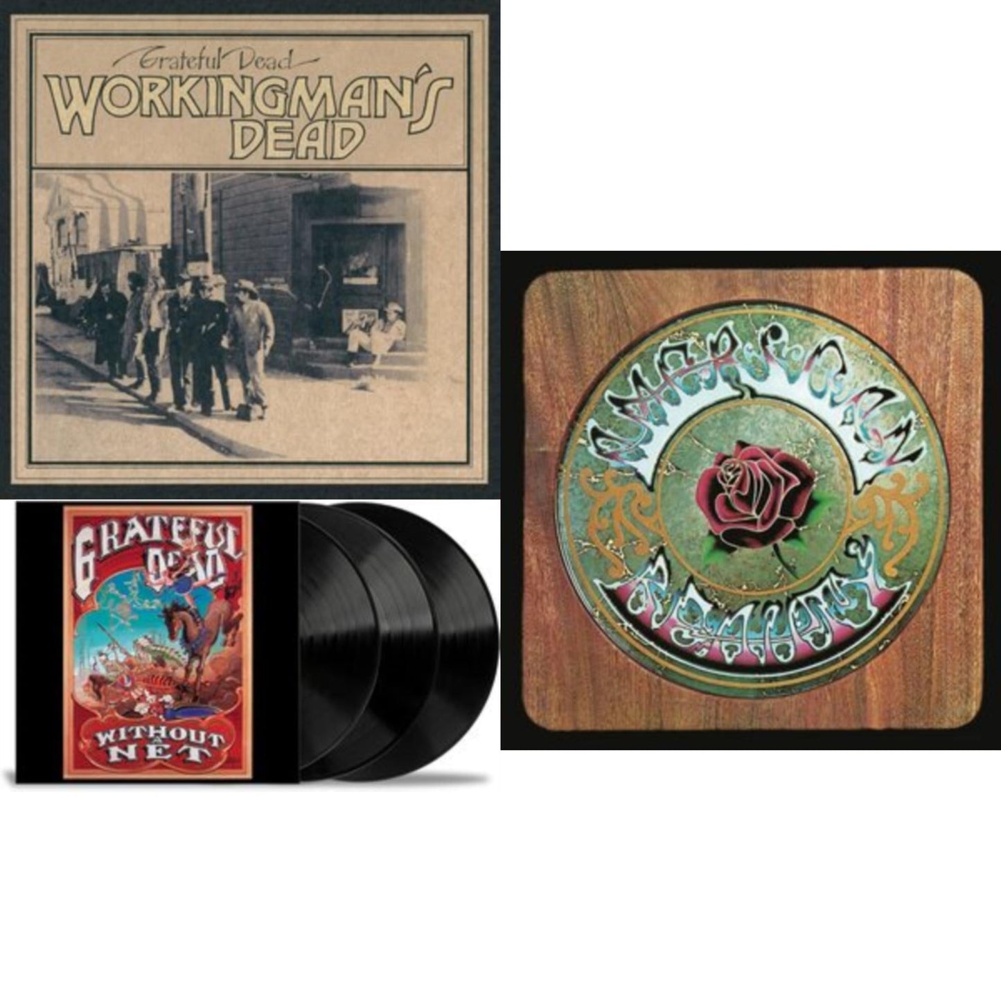 Without A Net (3LP) & Workingman's Dead (180G) & American Beauty