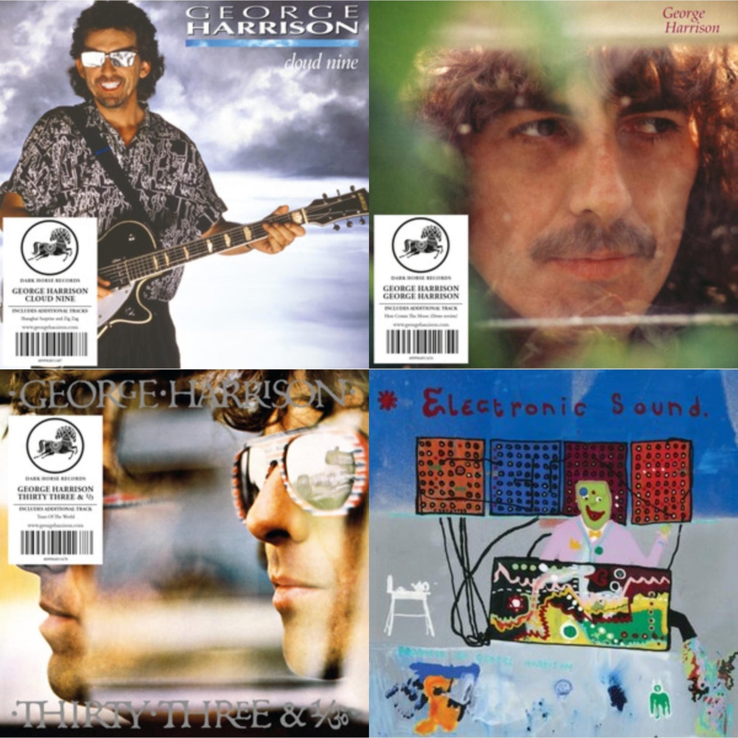 Cloud Nine (Eco-Wallet) & George Harrison (Eco-Wallet) & Thirty Three & 1/3 (Eco-Wallet) & Electronic Sound (Eco-Wallet)