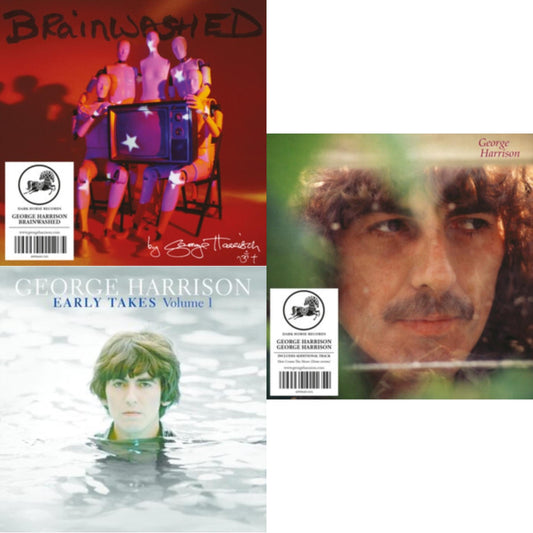 Brainwashed (Eco-Wallet) & Early Takes: Volume 1 (Eco-Wallet) & George Harrison (Eco-Wallet)