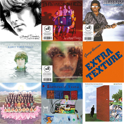 Let It Roll - Songs By George Harrison (Deluxe Edition) & Brainwashed (Eco-Wallet) & Cloud Nine (Eco-Wallet) & Early Takes: Volume 1 (Eco-Wallet) & George Harrison (Eco-Wallet) & Extra Texture (Eco-Wallet) & Dark Horse (Eco-Wallet)