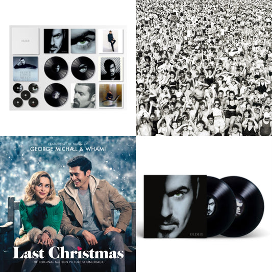 This is a 4 LP Vinyl SKU bundle.
1.This LP Vinyl is brand new.Format: LP VinylMusic Style: DowntempoThis item's title is: Older (Super Deluxe Box Set/3LP/5CD/180G)Artist: George MichaelLabel: LEGACYBarcode: 194399020210Release Date: 9/30/2022
2.This LP Vinyl is brand new.