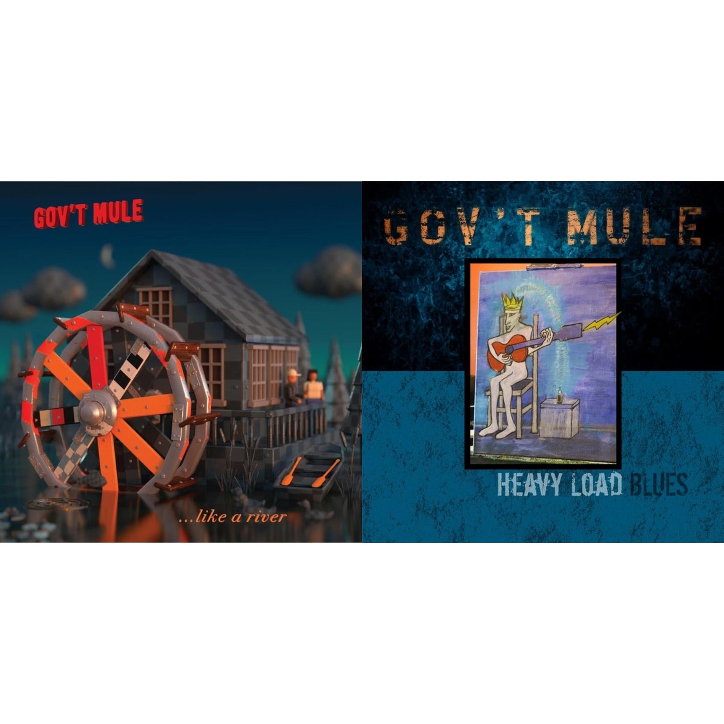 Heavy Load Blues (2LP/180G) & Peace Like A River (180G/2LP)