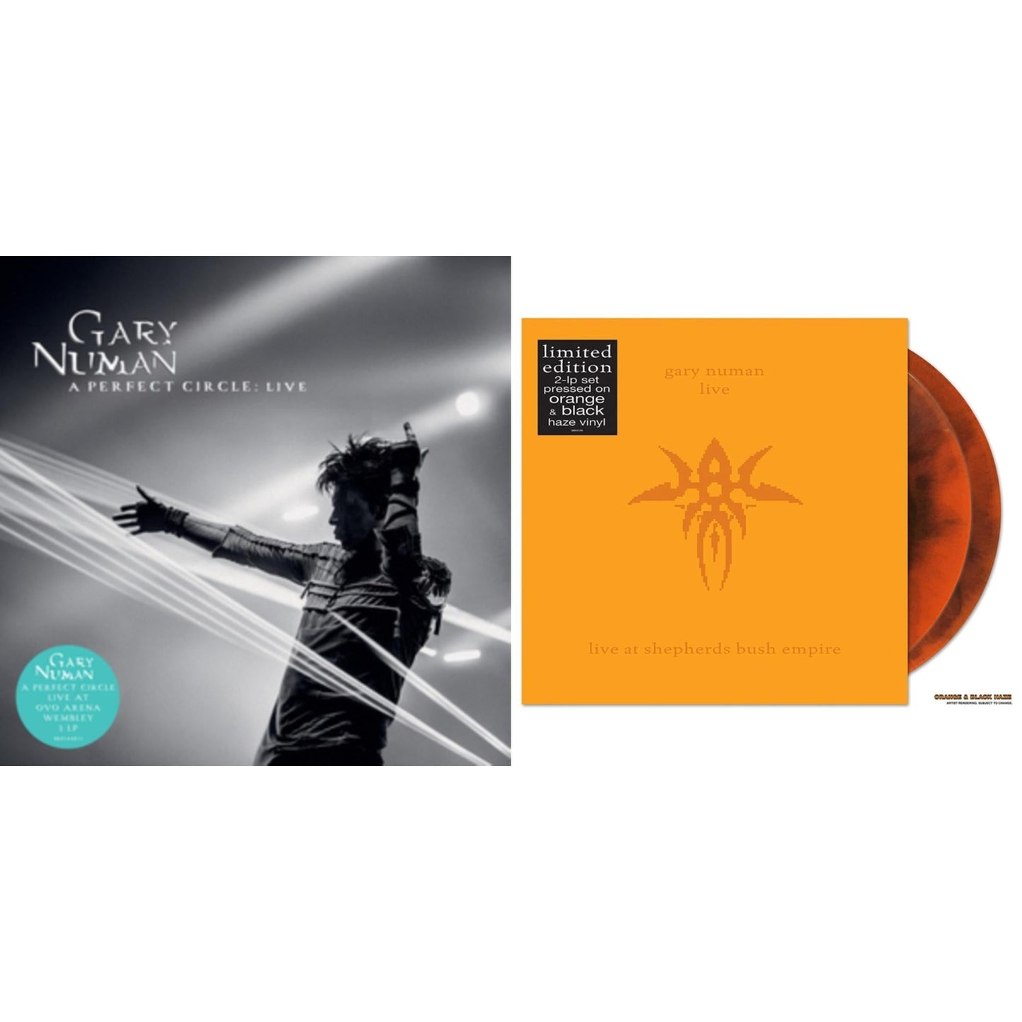 Perfect Circle: Live At Ovo Arena, Wembley (3LP) & Live At Shepherds Bush Empire (Orange/Black Haze Vinyl/2LP)
