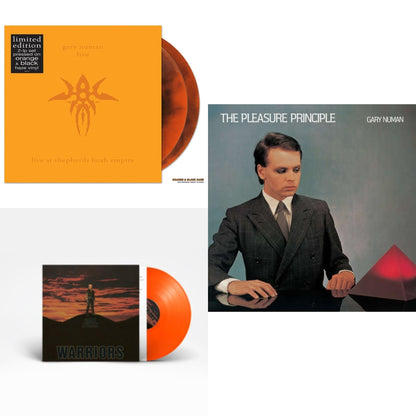 Live At Shepherds Bush Empire (Orange/Black Haze Vinyl/2LP) & Pleasure Principle & Warriors (Orange LP Vinyl)
