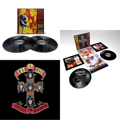 This is a 3 LP Vinyl SKU bundle.
1.This LP Vinyl is brand new.Format: LP VinylThis item's title is: Use Your Illusion I (X) (2LP)Artist: Guns N' RosesBarcode: 602445117307Release Date: 11/11/2022
2.This LP Vinyl is brand new.