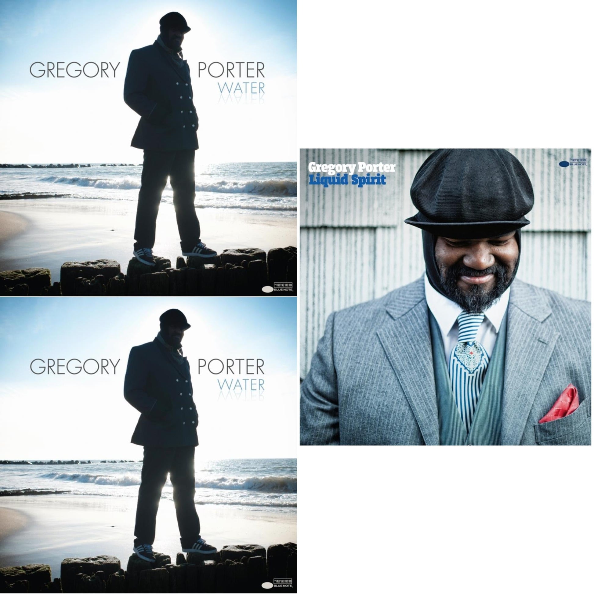 This is a 3 LP Vinyl SKU bundle.
1.This LP Vinyl is brand new.Format: LP VinylMusic Style: Contemporary JazzThis item's title is: Water (2LP)Artist: Gregory PorterLabel: BLUE NOTEBarcode: 602438782420Release Date: 5/13/2022
2.This LP Vinyl is brand new.