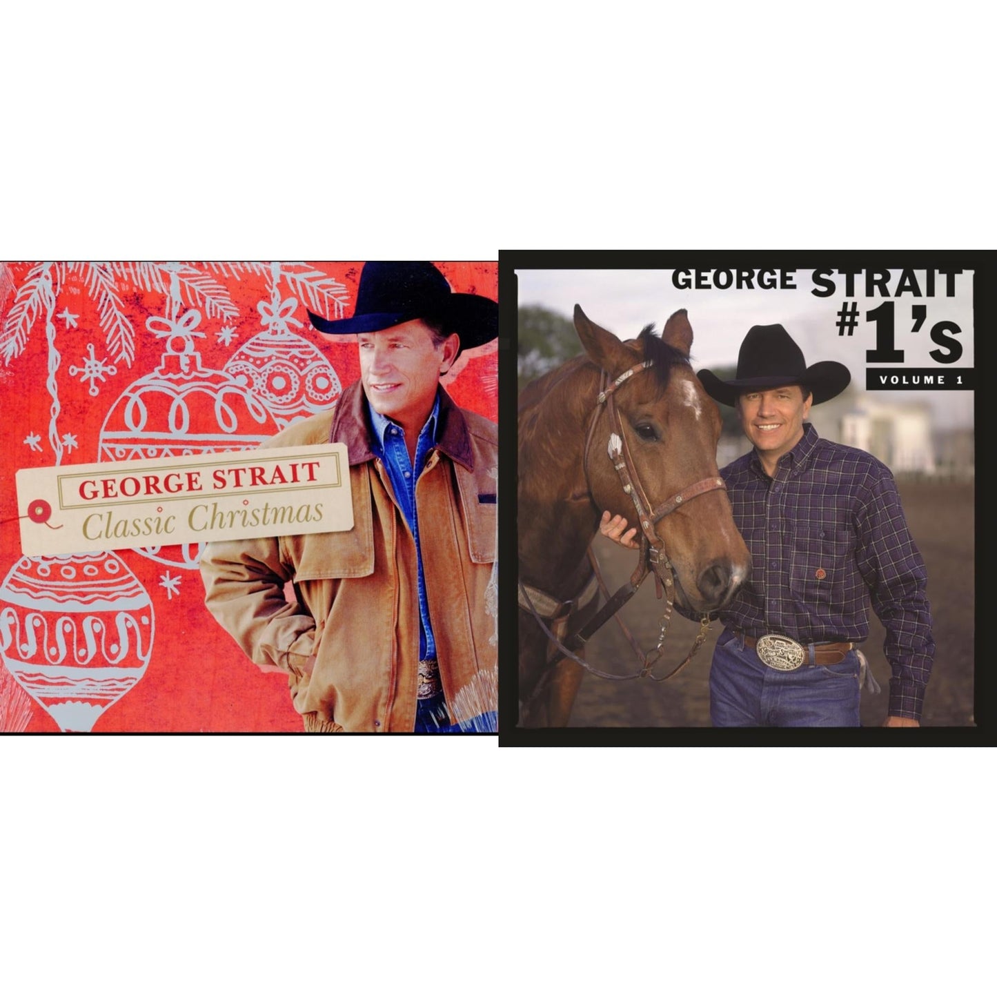 This is a 2 LP Vinyl SKU bundle.
1.This LP Vinyl is brand new.Format: LP VinylMusic Style: CountryThis item's title is: #1'S Volume 1 (Blue LP Vinyl)Artist: George StraitLabel: MCA NASHVILLEBarcode: 602438813933Release Date: 10/27/2023
2.This LP Vinyl is brand new.