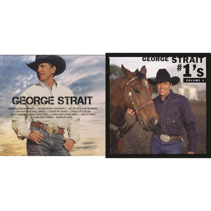 George Strait - #1'S Volume 1 (Blue LP Vinyl) & Icon