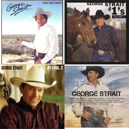 This is a 4 LP Vinyl SKU bundle.
1.This LP Vinyl is brand new.Format: LP VinylMusic Style: CountryThis item's title is: Ocean Front Property (LP)Artist: George StraitLabel: MCA NASHVILLEBarcode: 602557991871Release Date: 12/8/2017
2.This LP Vinyl is brand new.