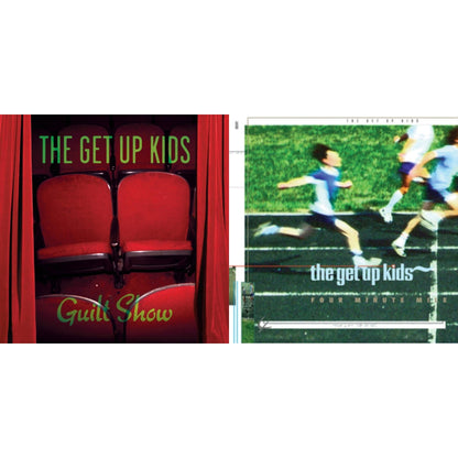 Guilt Show (Coke Bottle Clear With Red Splatter LP Vinyl/Limited Edition) & Four Minute Mile