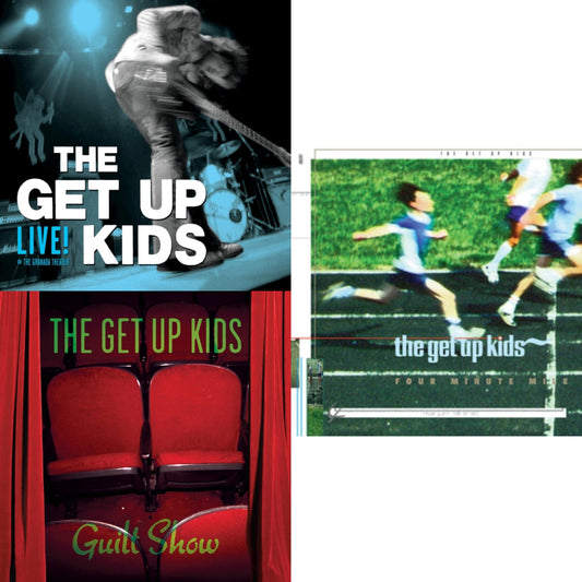 Live @ The Granada Theater (Limited/2LP) & Guilt Show (Coke Bottle Clear With Red Splatter LP Vinyl/Limited Edition) & Four Minute Mile