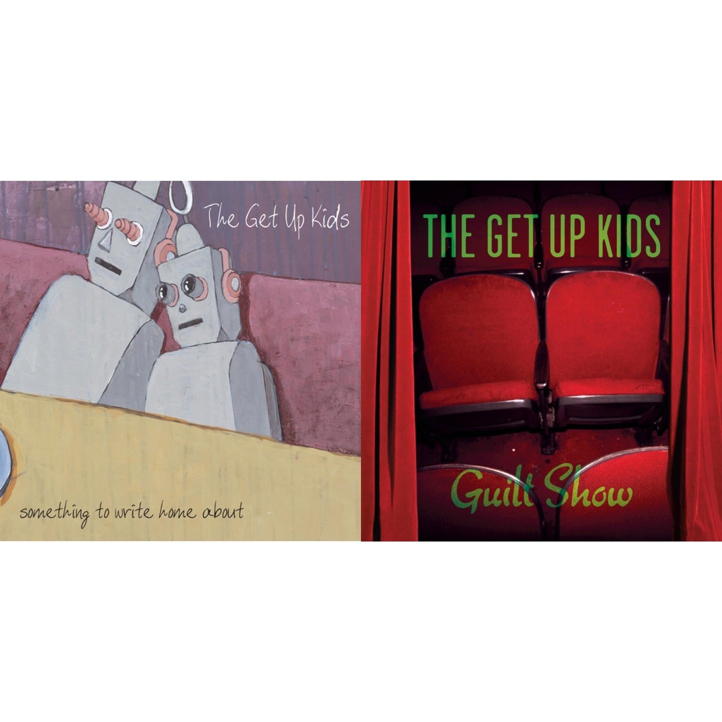Guilt Show (Coke Bottle Clear With Red Splatter LP Vinyl/Limited Edition) & Something To Write Home About