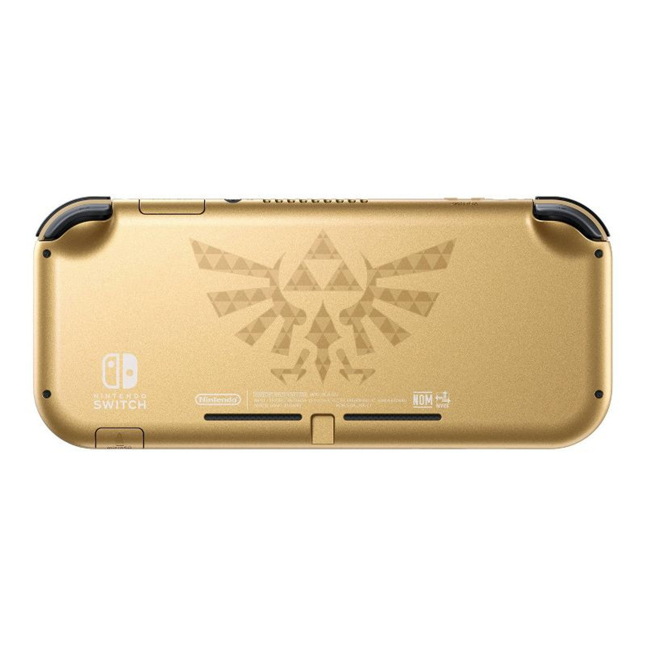 This is brand new.The Nintendo Switch Lite: Hyrule Edition with Bonus Nintendo Switch Online + Expansion Pack features a stunning gold-colored design inspired by the Legend of Zelda™ game series, with the iconic Hylian Crest proudly displayed on the back.