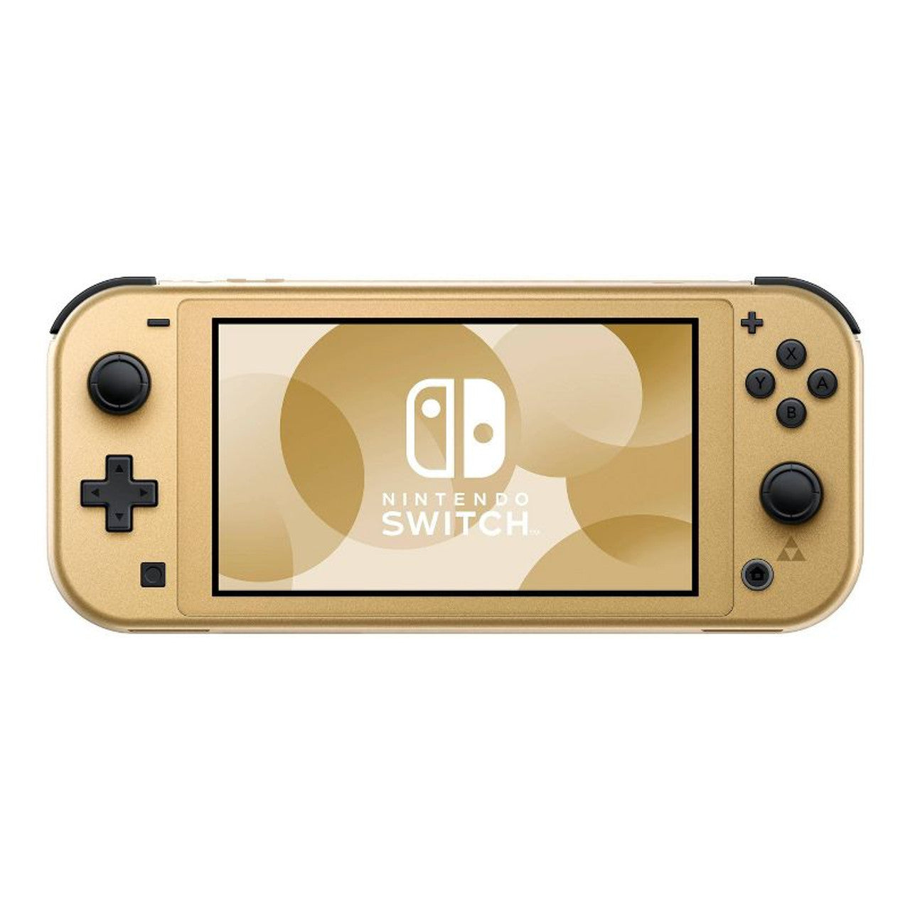 This is brand new.The Nintendo Switch Lite: Hyrule Edition with Bonus Nintendo Switch Online + Expansion Pack features a stunning gold-colored design inspired by the Legend of Zelda™ game series, with the iconic Hylian Crest proudly displayed on the back.