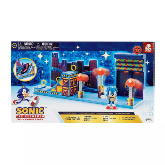 Sonic 2.5" Figure Playset - Studiopolis Zone