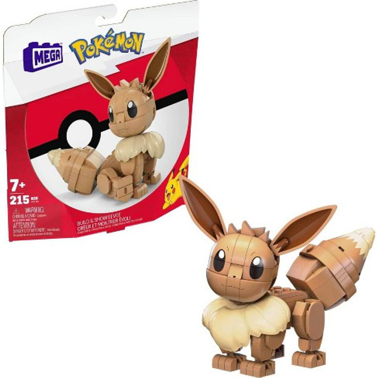 This is brand new.Each poseable Pokémon stands over 4-inches tall and features an authentic appearance including battle effect details. Build them all and take your training to new heights. Each sold separately. Characters, themes, and details may vary.