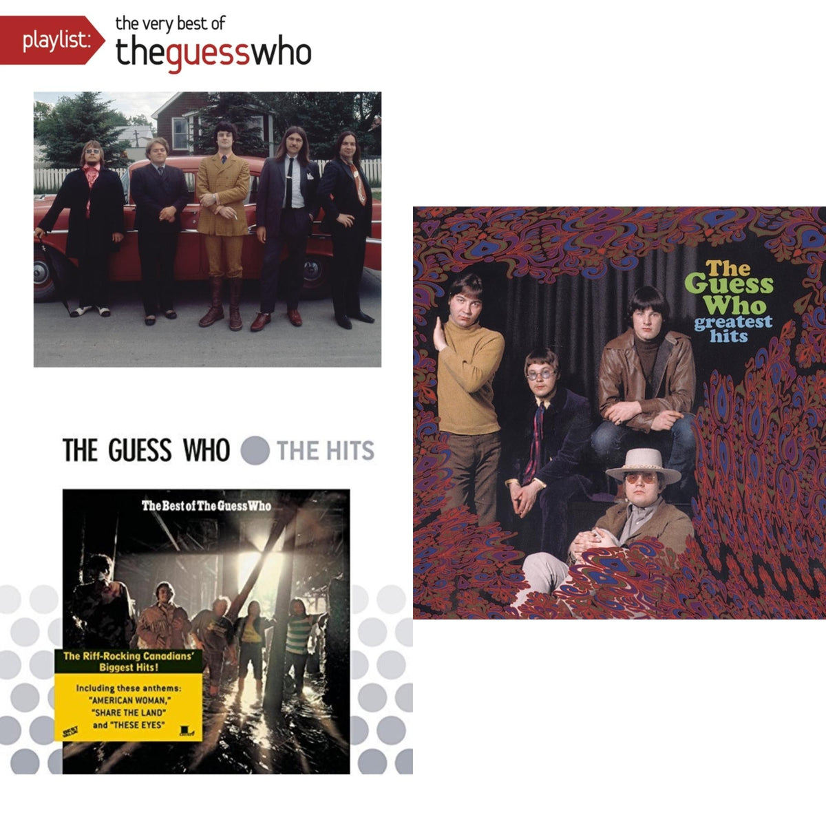 Best Of Guess Who & Playlist: Very Best Of The Guess Who & Greatest Hits