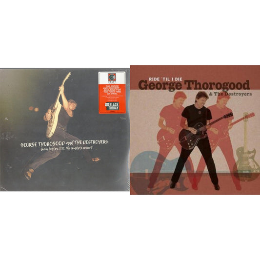 This is a 2 LP Vinyl SKU bundle.
1.This LP Vinyl is brand new.Format: LP VinylThis item's title is: Live In Boston 1982: Complete Concert (Red Marble Vinyl/4LP) (I)Artist: George & The Destroyers ThorogoodLabel: CRAFT RECORDINGSBarcode: 888072196384Release Date: 12/11/2020
2.