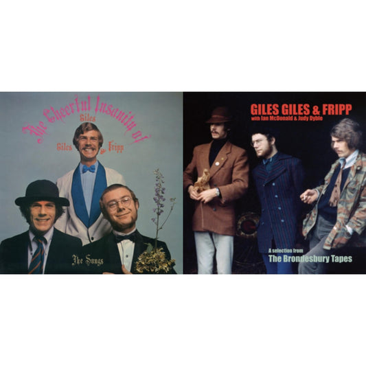 Cheerful Insanity Of Giles, Giles & Fripp – The Songs (200G) & Selection From The Brondesbury Tapes (200G)