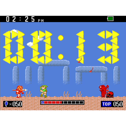 This is brand new.A collectable Game & Watch system packed with Legend of Zelda classics! With a retro look, legendary flourishes, and the power to save Hyrule, the Game & Watch: The Legend of Zelda system is a tribute to 35 years of the Legend of Zelda series.