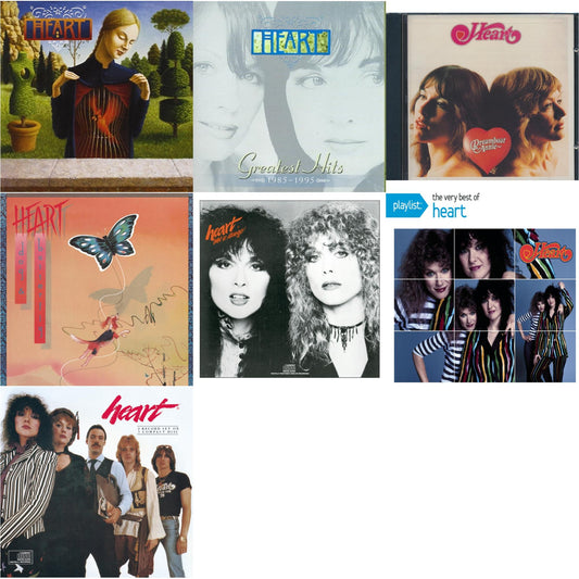 Greatest Hits & Greatest Hits 1985 -1995 & Dreamboat Annie & Dog & Butterfly & Bebe Le Strange & Playlist: Very Best Of Heart & Greatest Hits