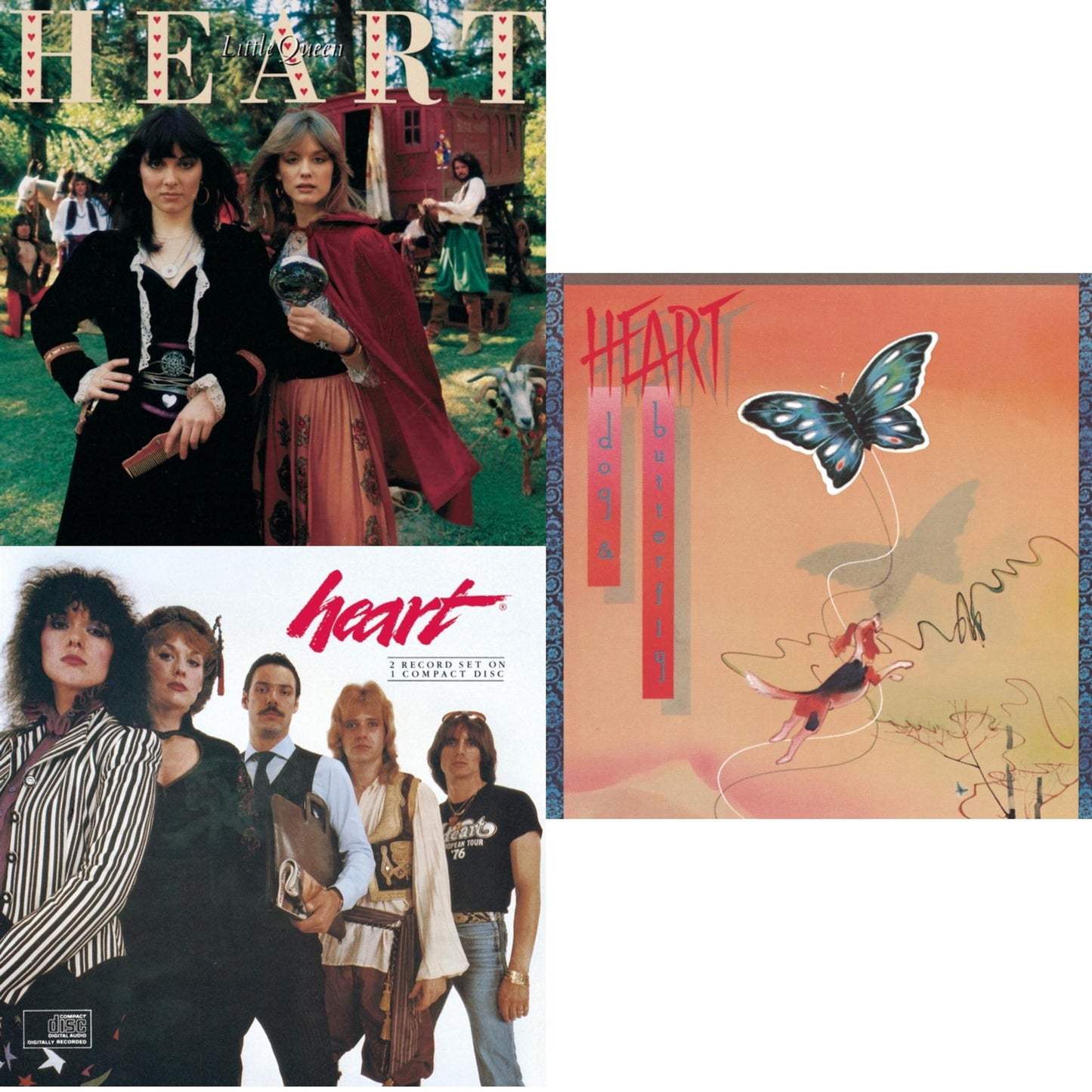 Dog & Butterfly & Little Queen & Greatest Hits