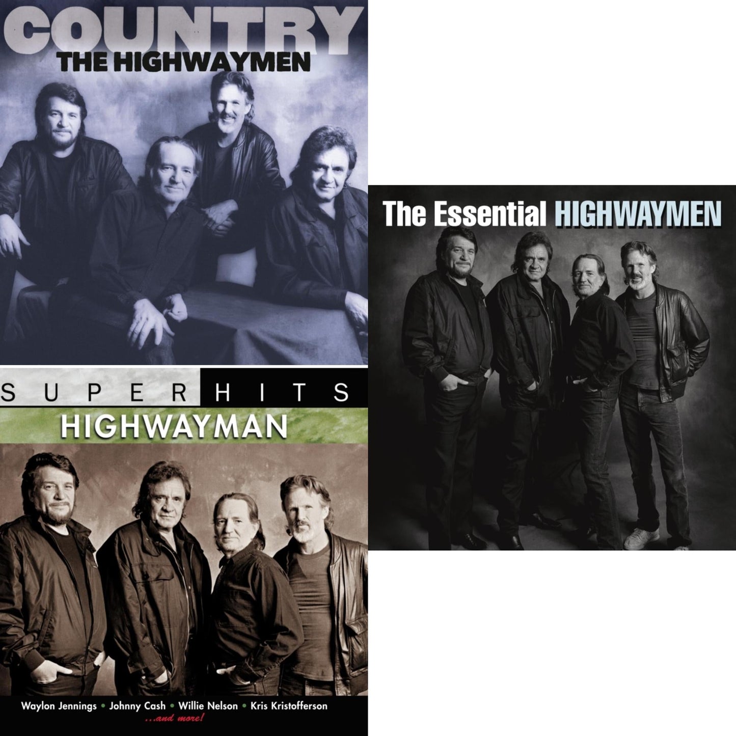 Country: Highwaymen & Super Hits & Essential Highwaymen