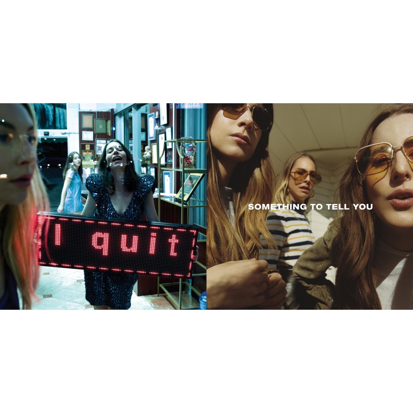 I Quit (X) (2LP/Metallic Silver Vinyl) & Something To Tell You (2LP/140G/Dl Code)