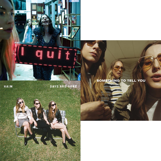 I Quit (X) (2LP/Metallic Silver Vinyl) & Days Are Gone (2LP/180G/Dl Card) & Something To Tell You (2LP/140G/Dl Code)